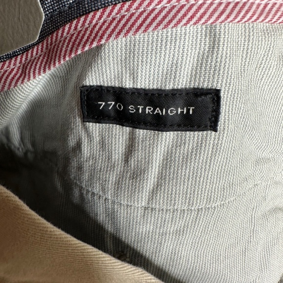 J. Crew Men's Khaki 770 Straight Pants Size 36W X 32L NWT - Picture 6 of 8